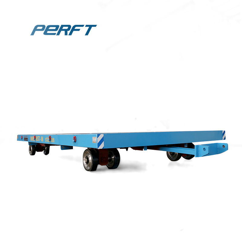 electric flat cart for aluminum product transport 50t-Perfect 